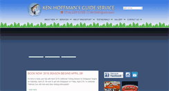 Desktop Screenshot of kenhoffmansguideservice.com